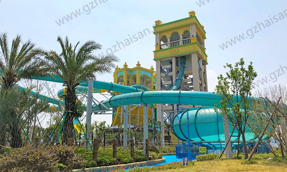 阿拉的海水上乐园太空一号滑道