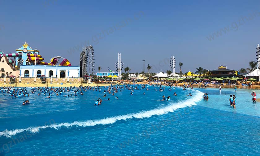 浙江宁波阿拉的海水上乐园