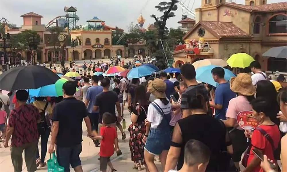 pa视讯游乐参与打造的欢乐海岸PLUS三天迎客超16万人！