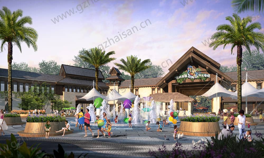 苏州乐园森林水世界水舞派对广场 苏州乐园森林水世界水舞派对广场