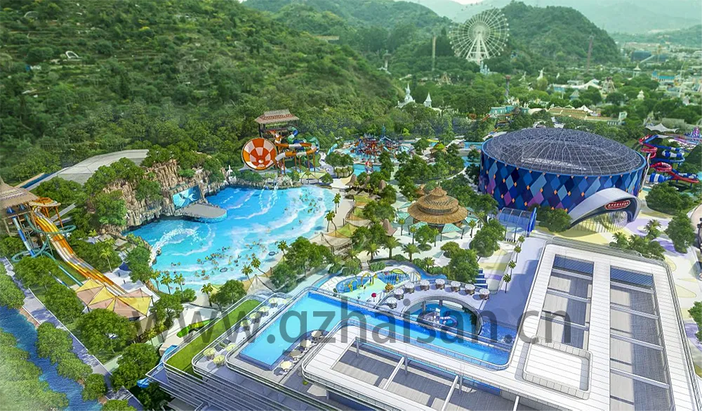 浙南闽北大型旅游综合体——温州乐园三期水世界设备调试验收倒计时